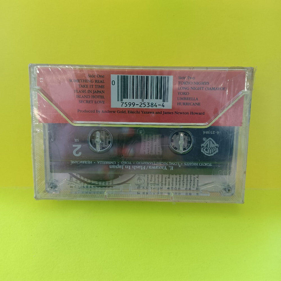 Eikichi Yazawa - Flash In Japan - 1987 - 9 25384-4 - New - Sealed - Cassettes