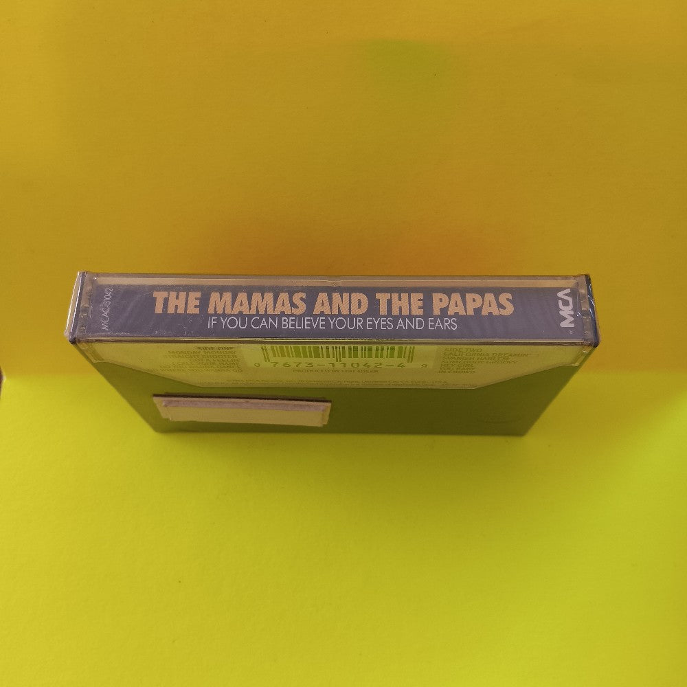 The Mamas & The Papas - If You Can Believe Your Eyes And Ears - 1989 - MCAC-31042 - New - Sealed - Cassettes
