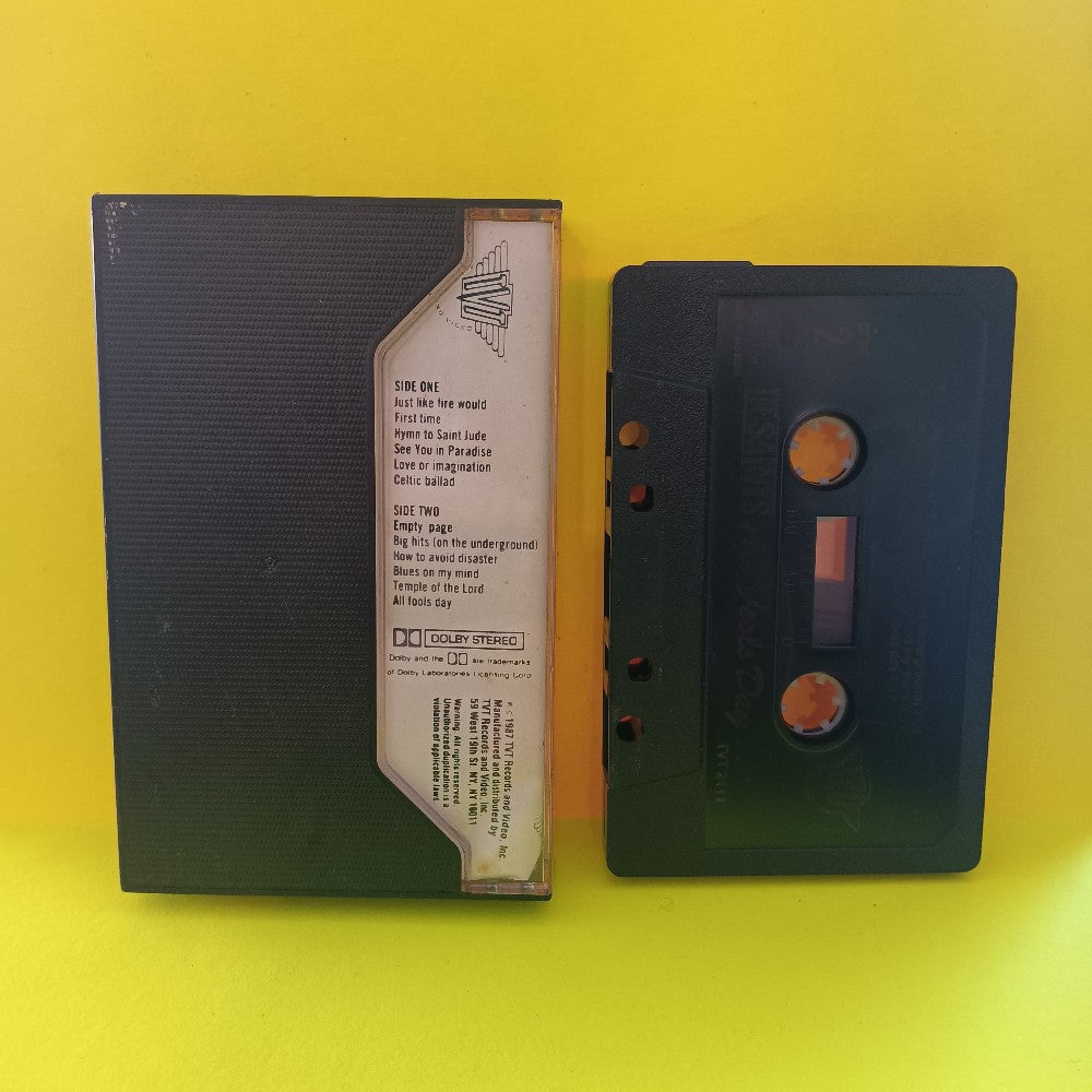 The Saints  - All Fools Day ADVANCE PROMO - 1987 - TVT 2111 - Used - EX - Cassettes
