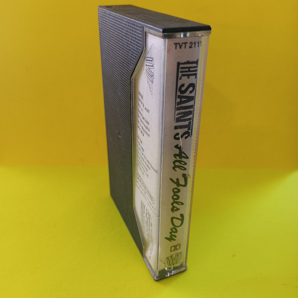 The Saints  - All Fools Day ADVANCE PROMO - 1987 - TVT 2111 - Used - EX - Cassettes