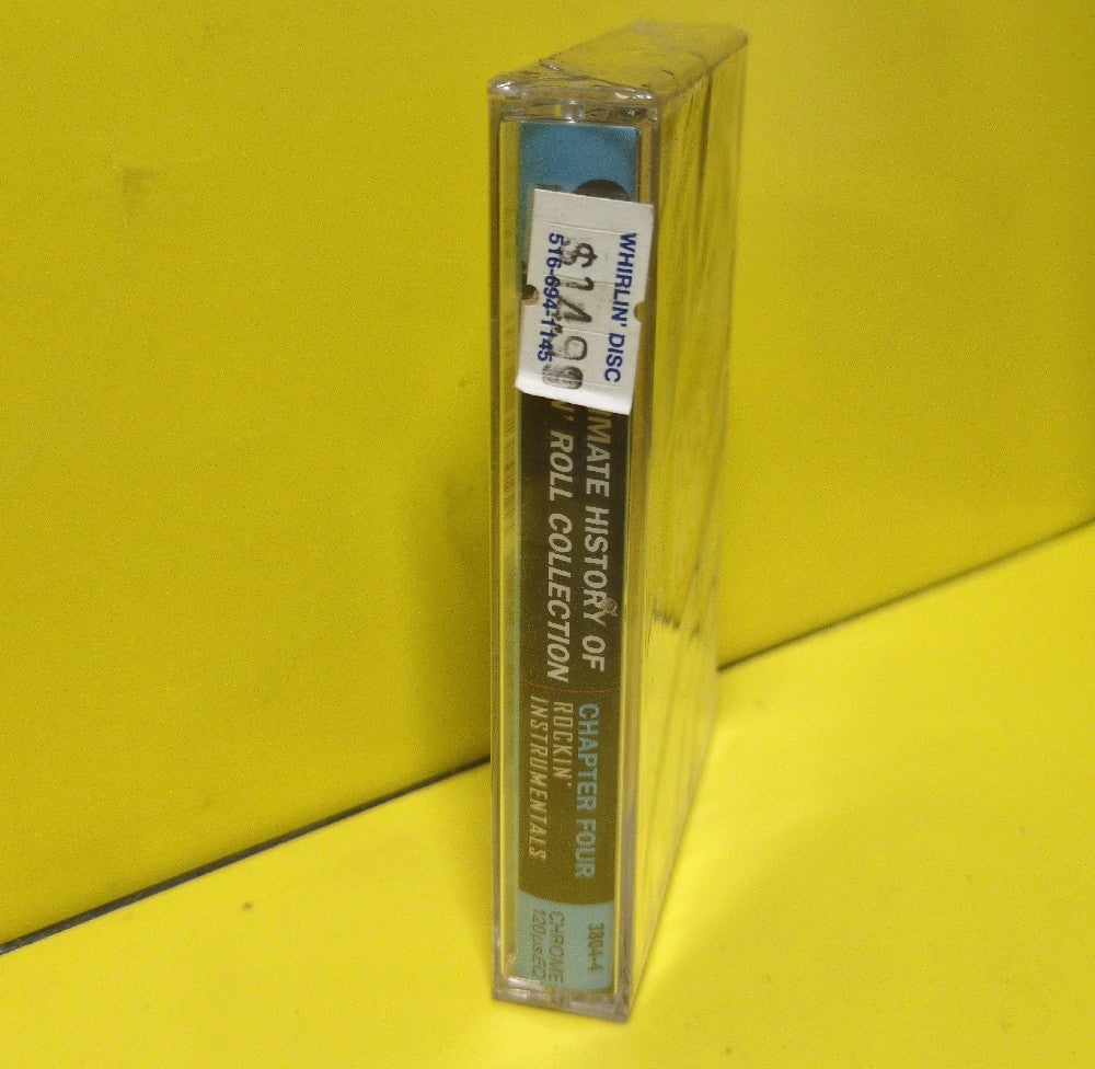 Various - The Ultimate History Of Rock 'N' Roll Collection: Chapter Four Rockin' Instrumentals - 1997 - 3804-4 - New - Sealed - Cassettes
