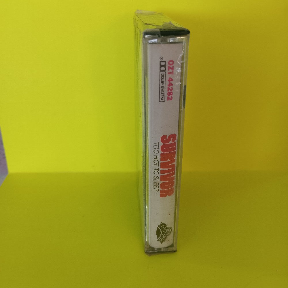 Survivor - Too Hot To Sleep - 1988 - ZT44282 - New - Sealed - Cassettes