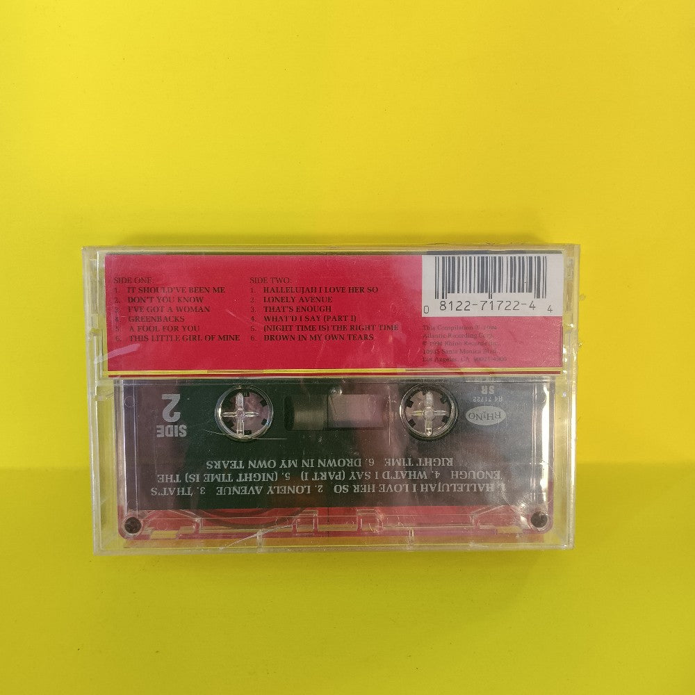 Ray Charles - The Best Of Ray Charles: The Atlantic Years - 1994 - R4 71722 - New - Sealed - Cassettes