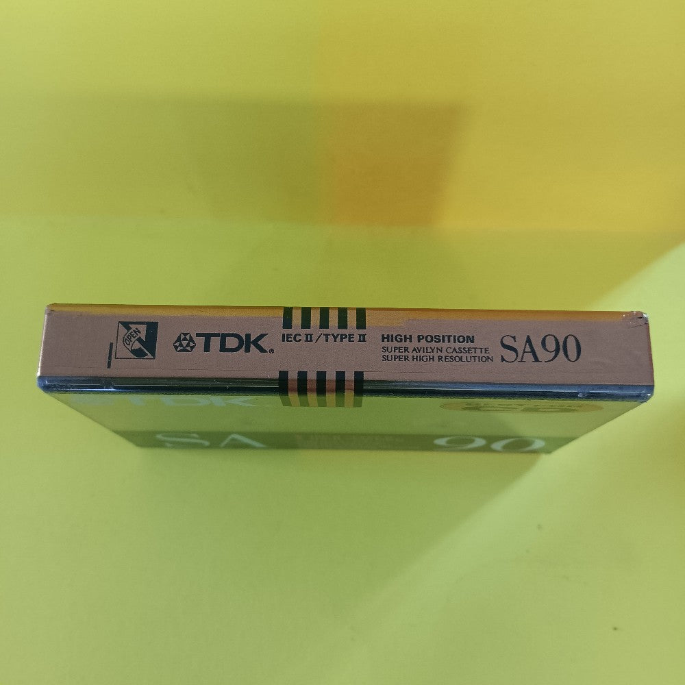 TDK SA90 Cassette Tape 1991 - New - Blank Media