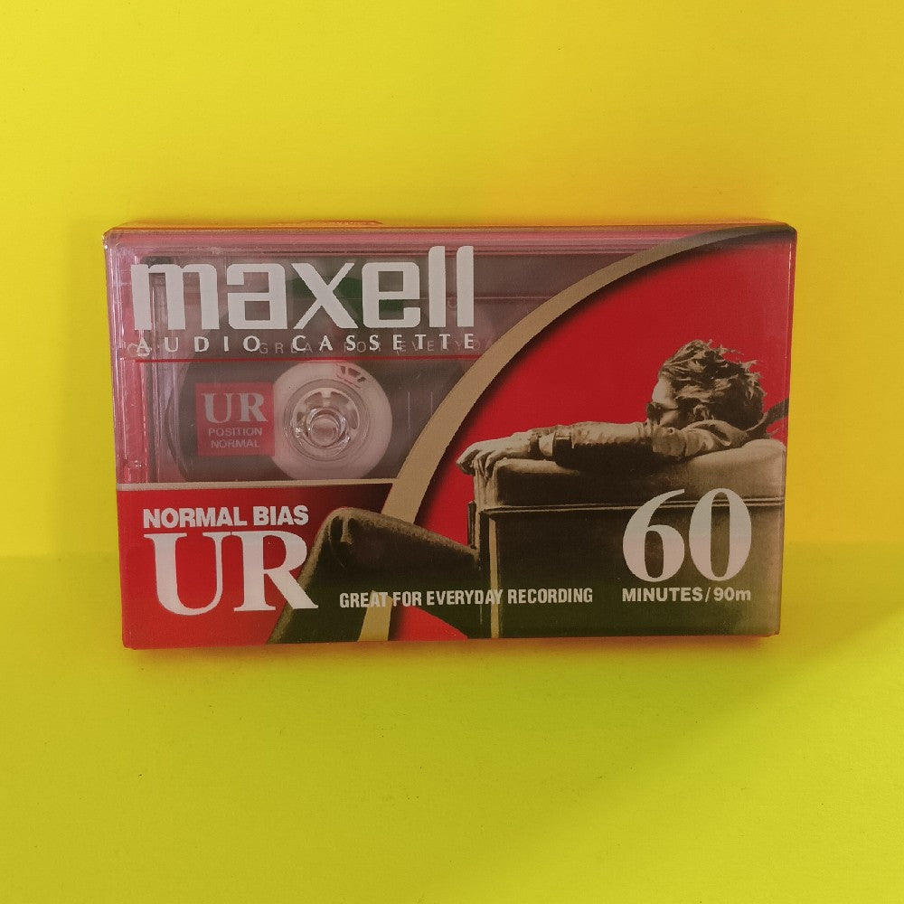 Lot Of 7x Maxell UR60 Cassette Tapes New - Blank Media