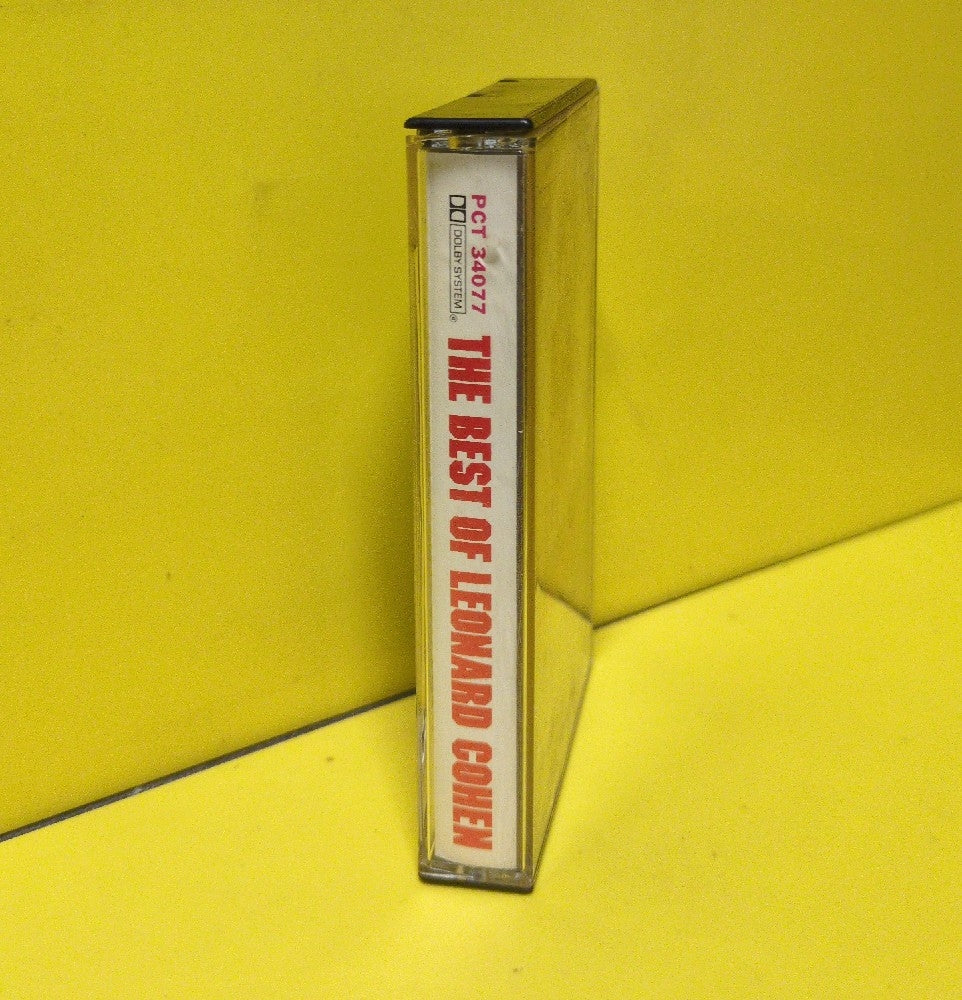 Leonard Cohen - The Best Of Leonard Cohen - 1975 - PCT 34077 - Used - EX - Cassettes - Beige Tape Shell