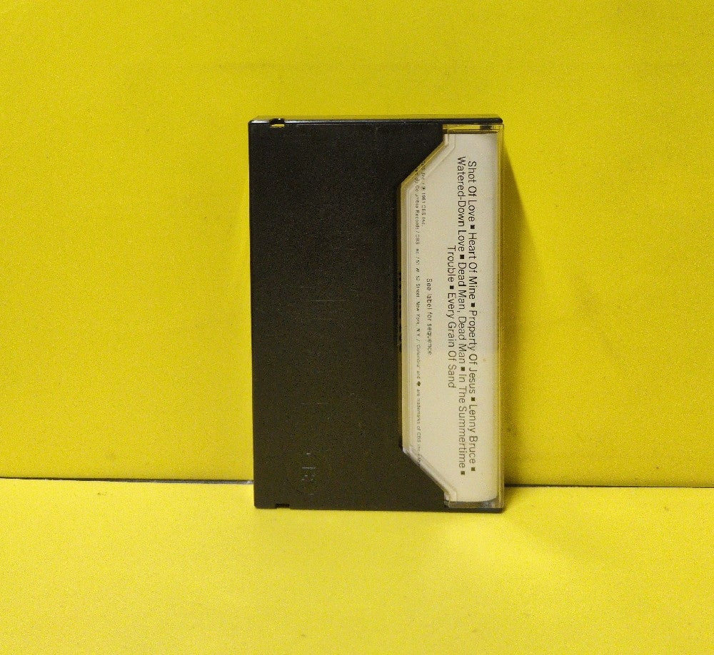 Bob Dylan - Shot Of Love - 1981 - PCT 37496 - Used - EX - Cassettes - Beige Tape Shell