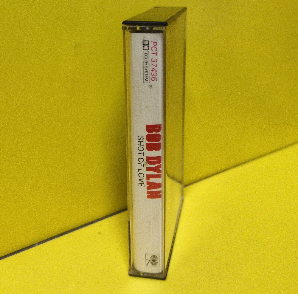 Bob Dylan - Shot Of Love - 1981 - PCT 37496 - Used - EX - Cassettes - Beige Tape Shell