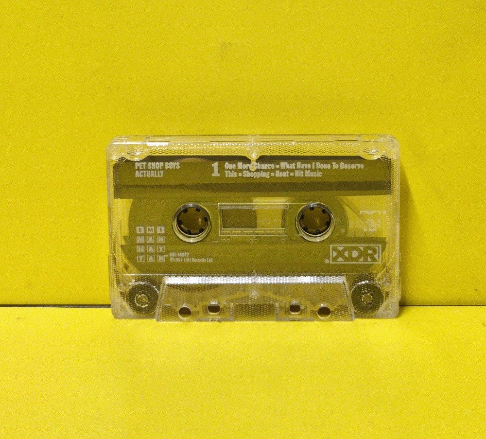 Pet Shop Boys - Actually - 1987 - E4J-46972 - Used - EX - Cassettes - XDR