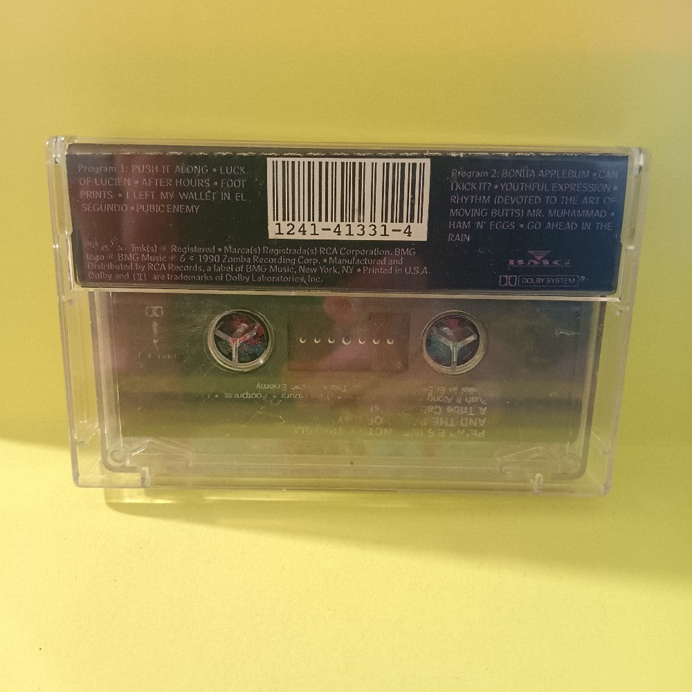 A Tribe Called Quest - People's Instinctive Travels And The Paths Of Rhythm - 1990 - 1331-4-J - Used - EX - Cassettes