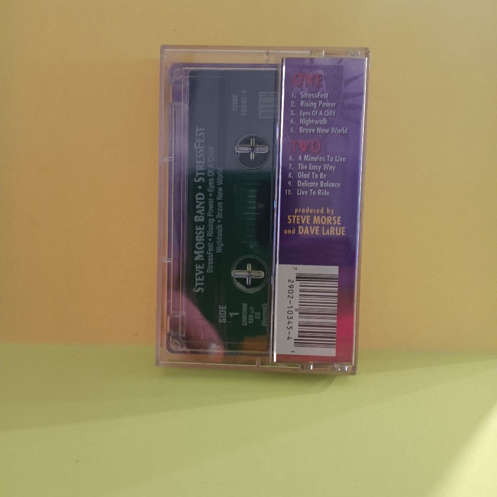 Steve Morse Band - StressFest US - 1996 - 72902 10345-4 - Used - EX - Cassettes