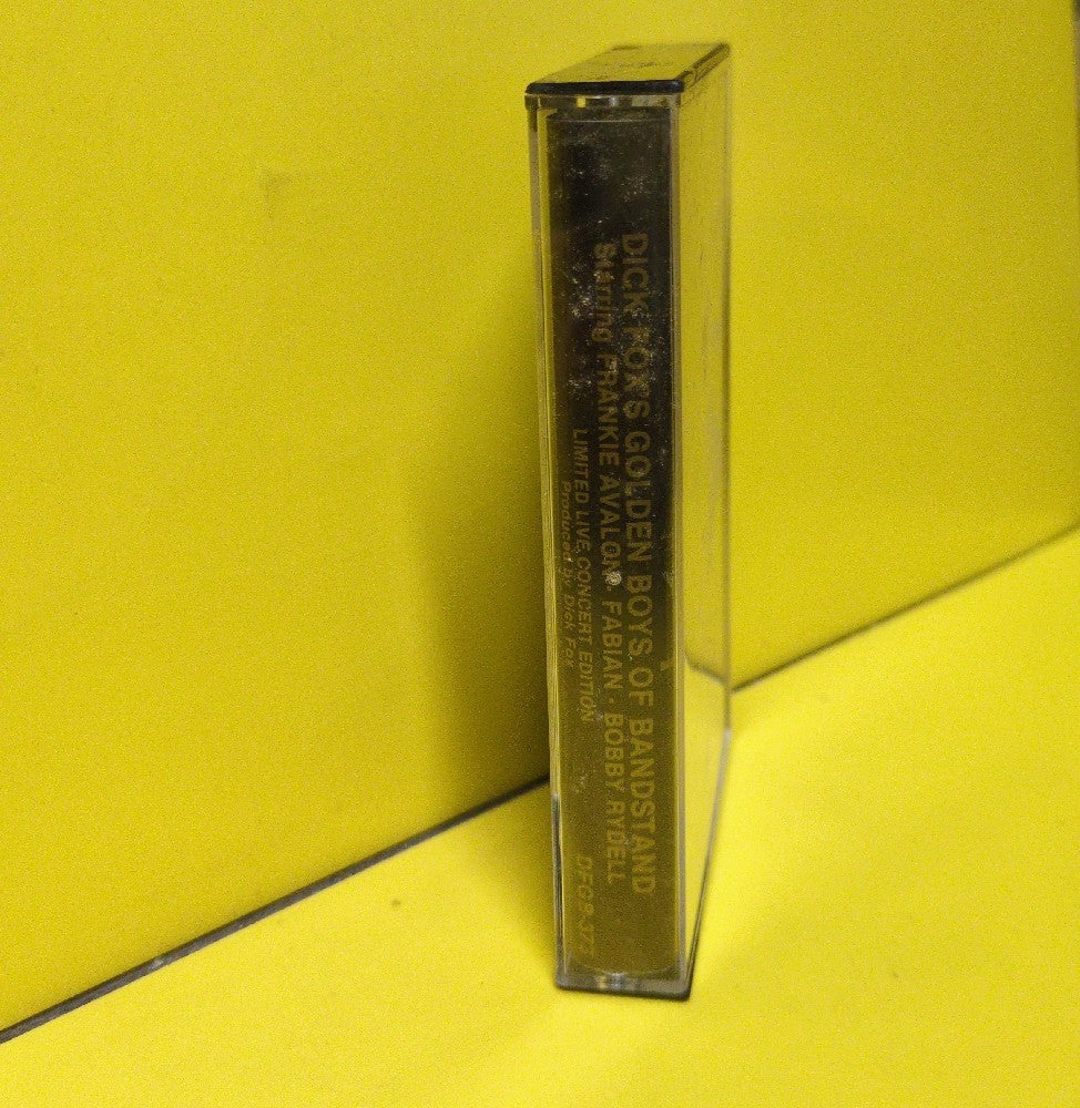 Frankie Avalon, Fabian, Bobby Rydell - Dick Fox's Golden Boys Of Bandstand (Limited Live Concert Edition) - DFGB-373 - Used - EX - Cassettes