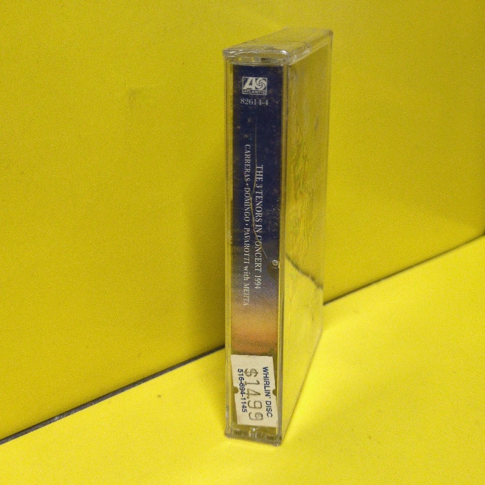 José Carreras, Placido Domingo, Luciano Pavarotti, Zubin Mehta - The 3 Tenors In Concert 1994 - 1994 - 82614-4 - New - Sealed - Cassettes