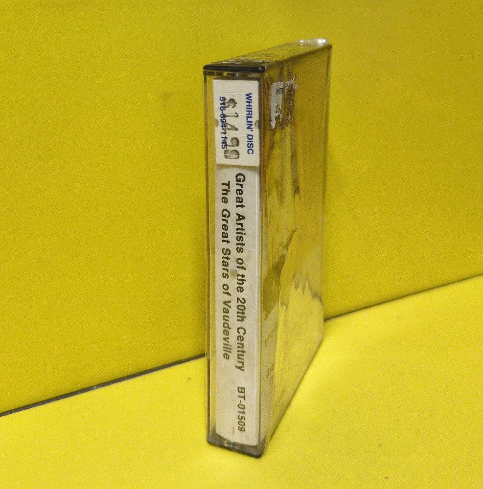 Various - Great Artists Of The 20th Century: The Great Stars Of Vaudeville - BT-01509 - New - Sealed - Cassettes