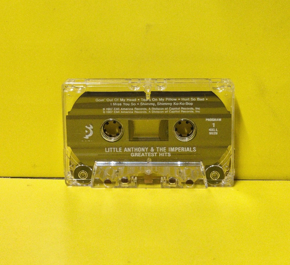 Little Anthony & The Imperials - Greatest Hits - 1987 - 4XLL-9529 - Used - EX - Cassettes - Clear Tape Shell