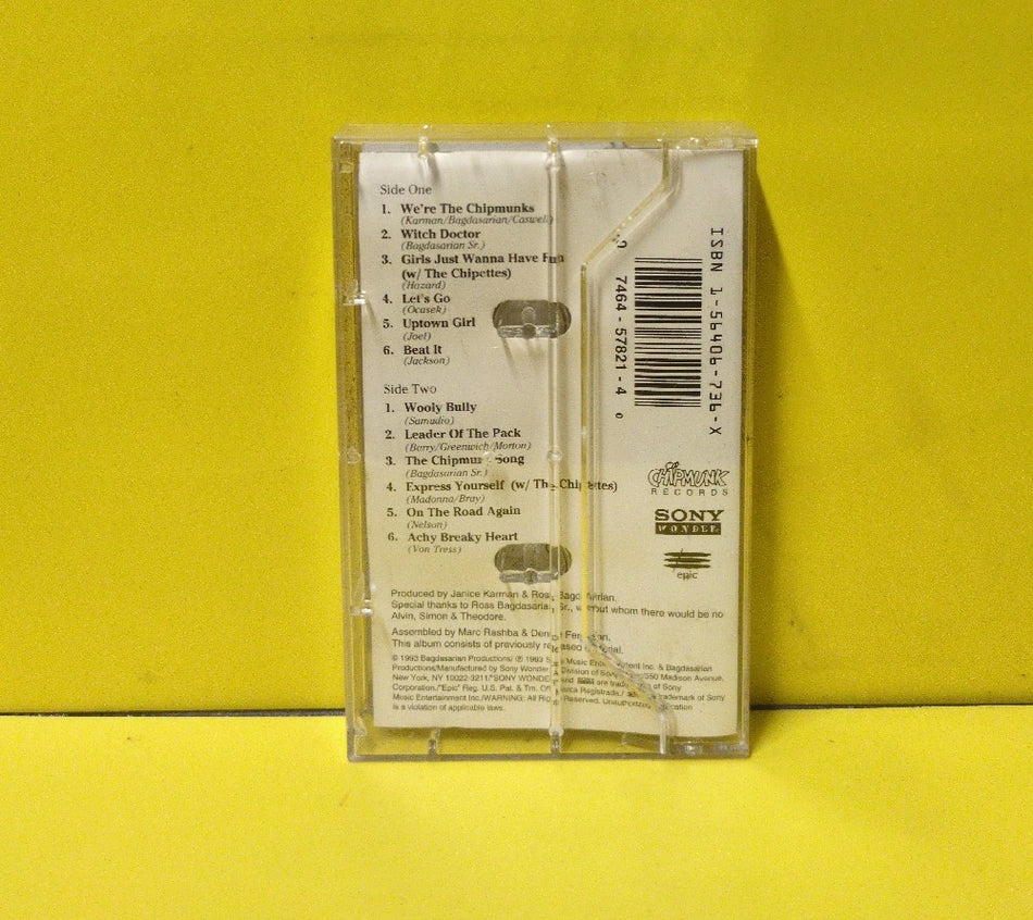 Alvin & The Chipmunks - Here's Looking At Me! - 1993 - LT 57821 - Used - EX - Cassettes