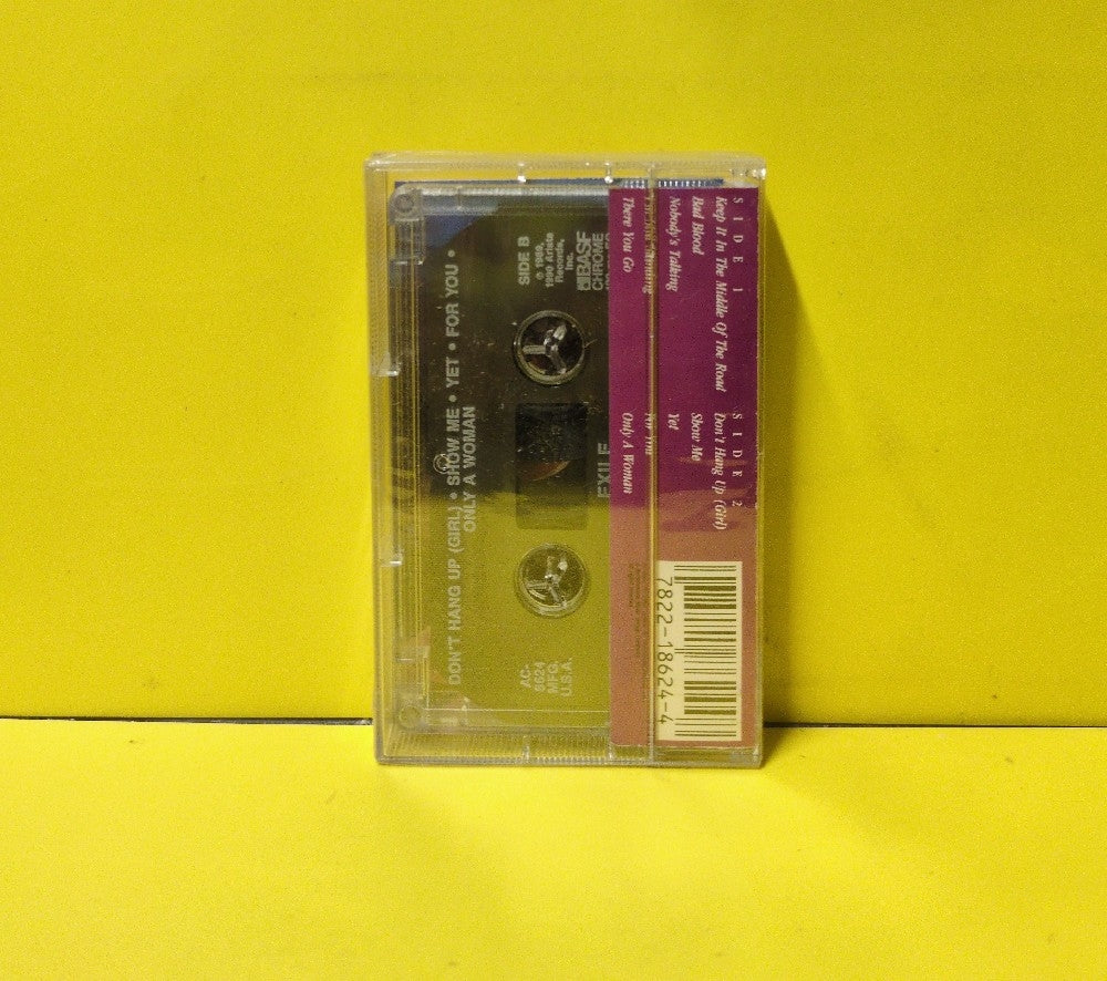 Exile - Still Standing - 1990 - AC-8624 - New - Sealed - Cassettes - Clear Tape Shell With Side Letter In Small Font