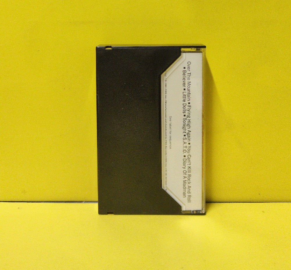 Ozzy Osbourne - Diary Of A Madman - 1981 - FZT 37492 - Used - EX - Cassettes - Beige Tape Shell