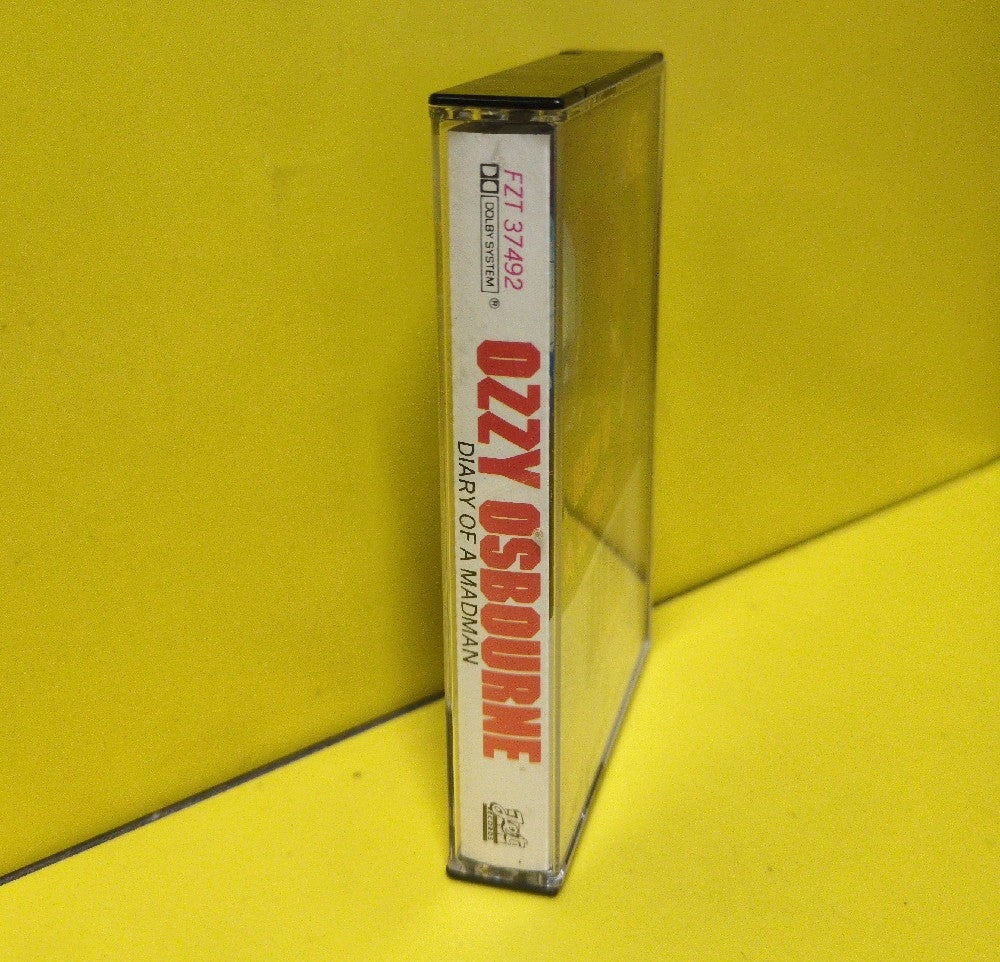 Ozzy Osbourne - Diary Of A Madman - 1981 - FZT 37492 - Used - EX - Cassettes - Beige Tape Shell