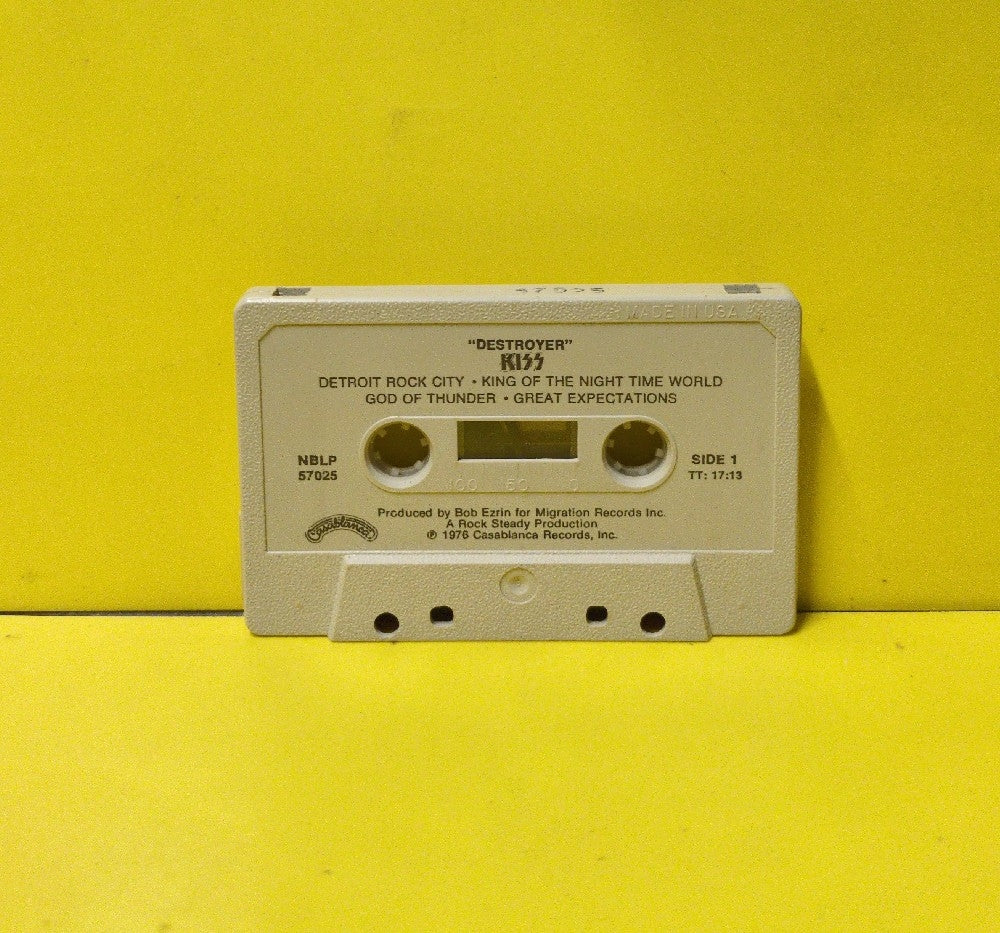 Kiss - Destroyer - 1976 - NBLP 57025 - Used - EX - Cassettes - Beige Tape Shell