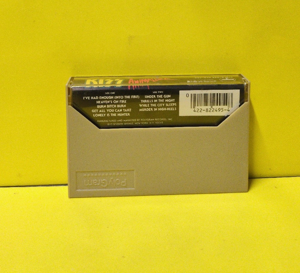 Kiss - Animalize - 1984 - 422 822 495-4 M-1 - Used - EX - Cassettes - Beige Tape Shell - "35"