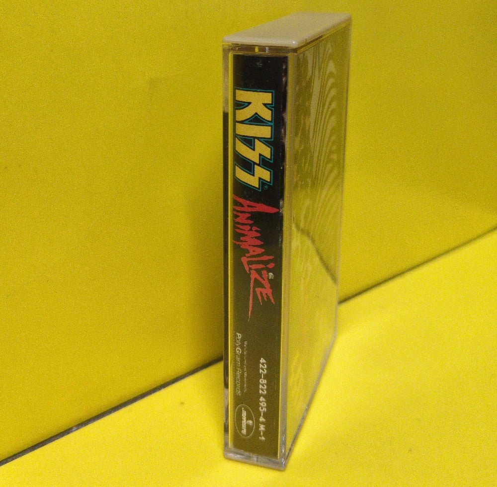 Kiss - Animalize - 1984 - 422 822 495-4 M-1 - Used - EX - Cassettes - Beige Tape Shell - "35"