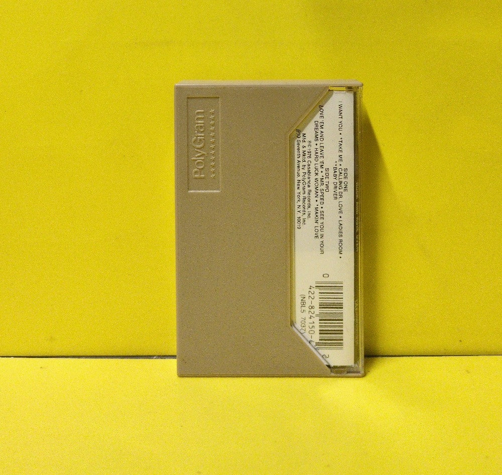 Kiss - Rock And Roll Over - 1985 - 824 150-4 M-1 - Used - EX - Cassettes - Reissue - Beige Tape Shell - "15"