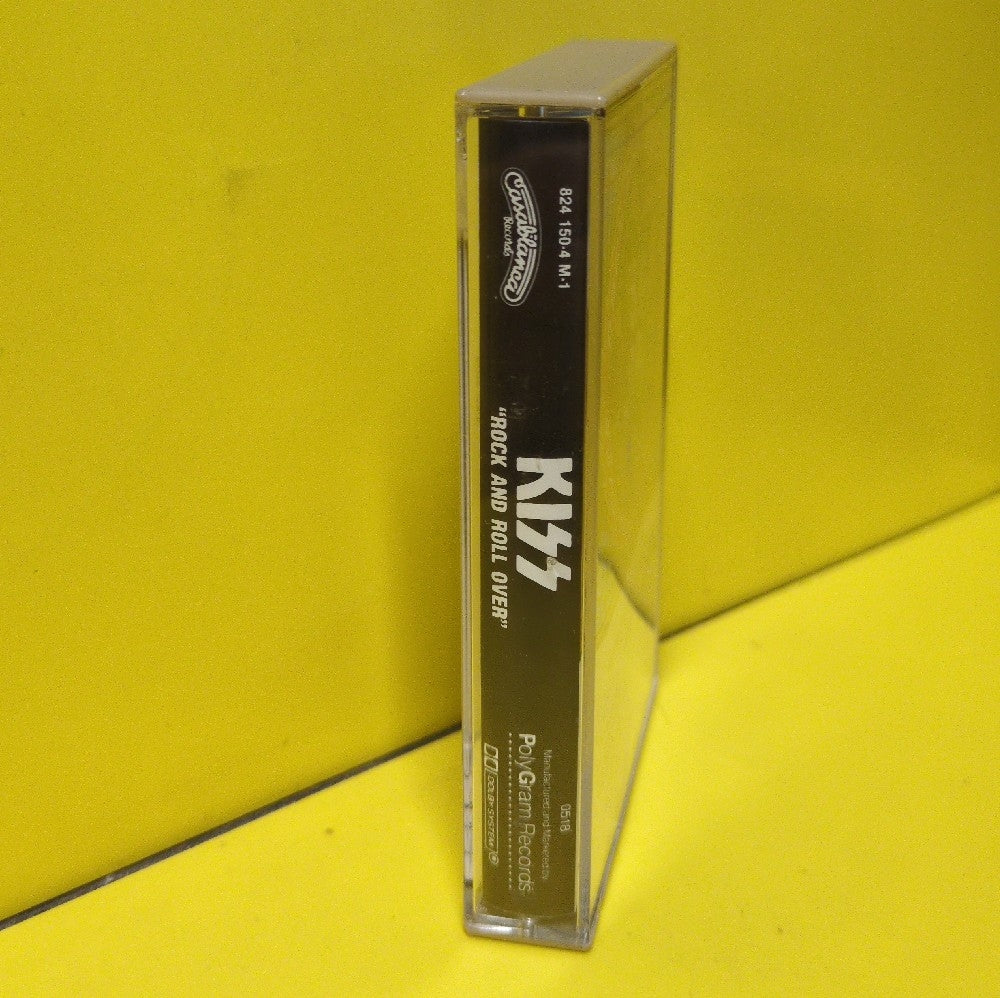 Kiss - Rock And Roll Over - 1985 - 824 150-4 M-1 - Used - EX - Cassettes - Reissue - Beige Tape Shell - "15"