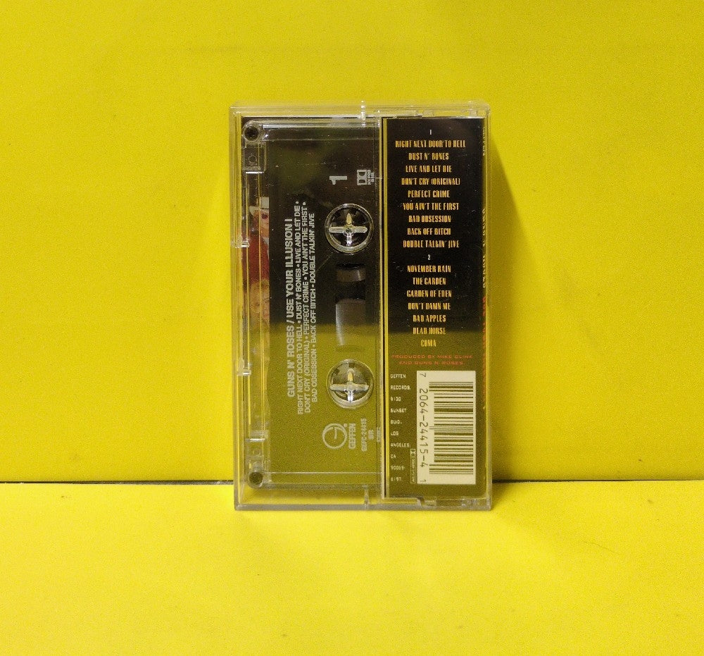 Guns N' Roses - Use Your Illusion I - 1991 - GEFC-24415 - Used - EX - Cassettes