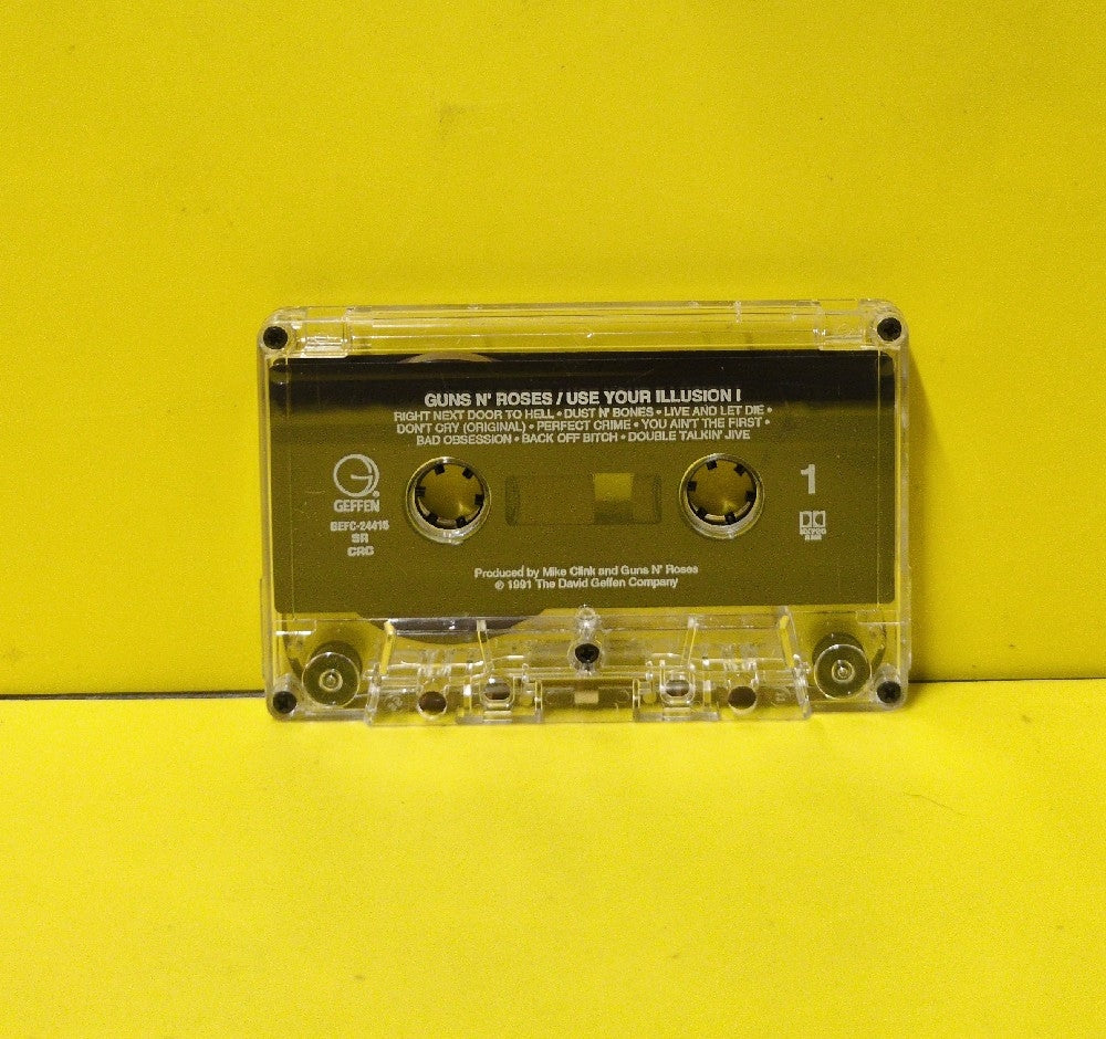 Guns N' Roses - Use Your Illusion I - 1991 - GEFC-24415 - Used - EX - Cassettes