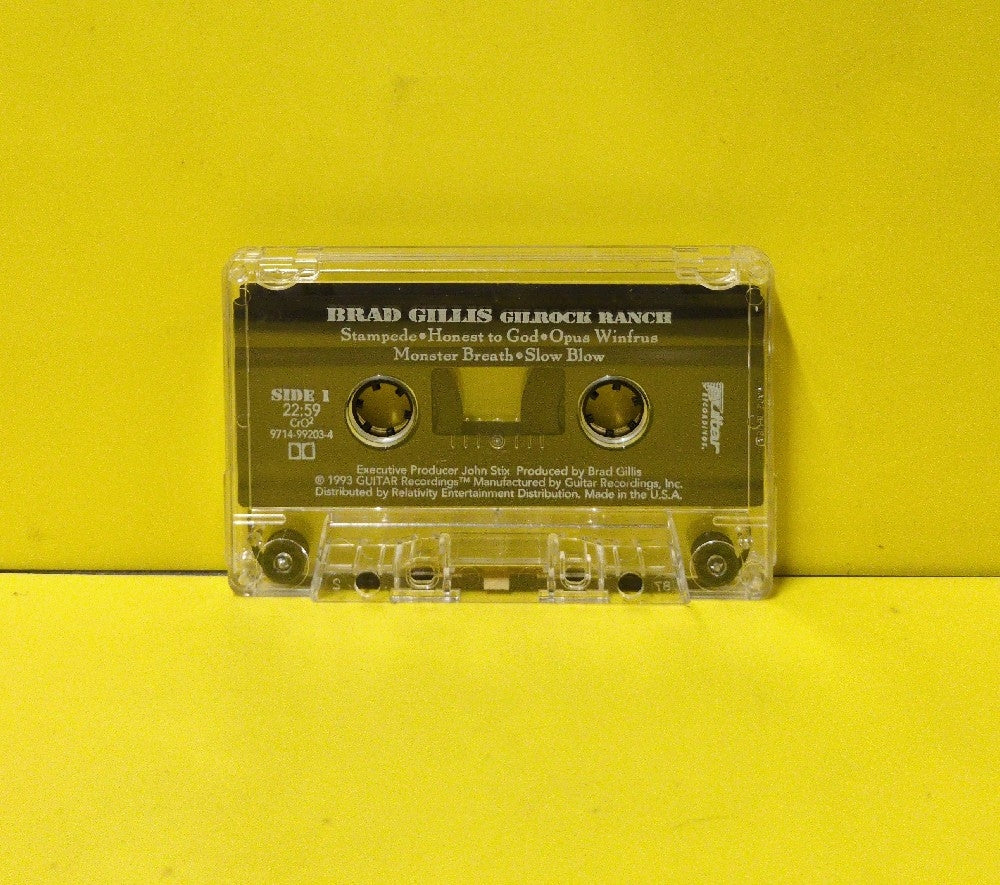 Brad Gillis - Gilrock Ranch - 1993 - 9714-99203-4 - Used - EX - Cassettes