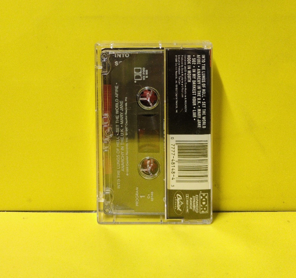 Megadeth - So Far, So Good... So What! - 1988 - C4-48148 - Used - EX - Cassettes