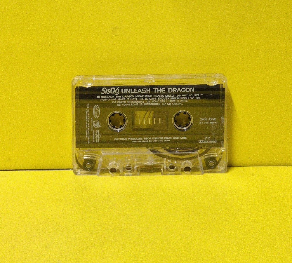 Sisqo - Unleash The Dragon - 1999 - 314-546 816-4 - Used - EX - Cassettes