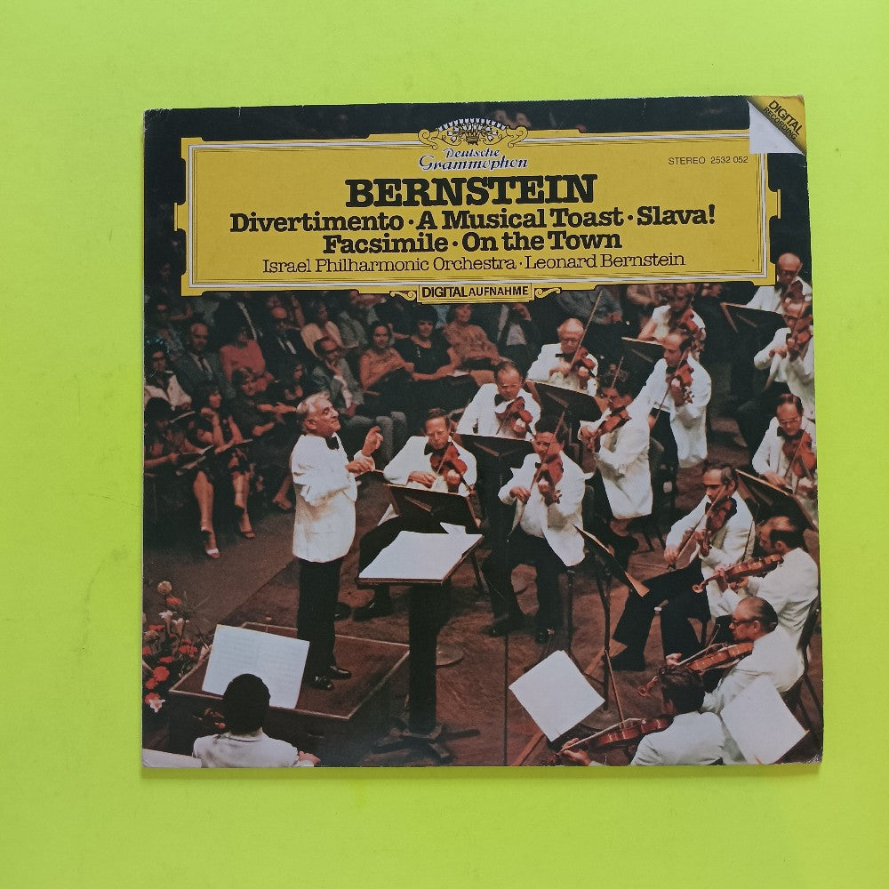 Leonard Bernstein - Divertimento A Musical Toast GERMANY - 1982 - 2532 052 - Used - EX - Vinyl