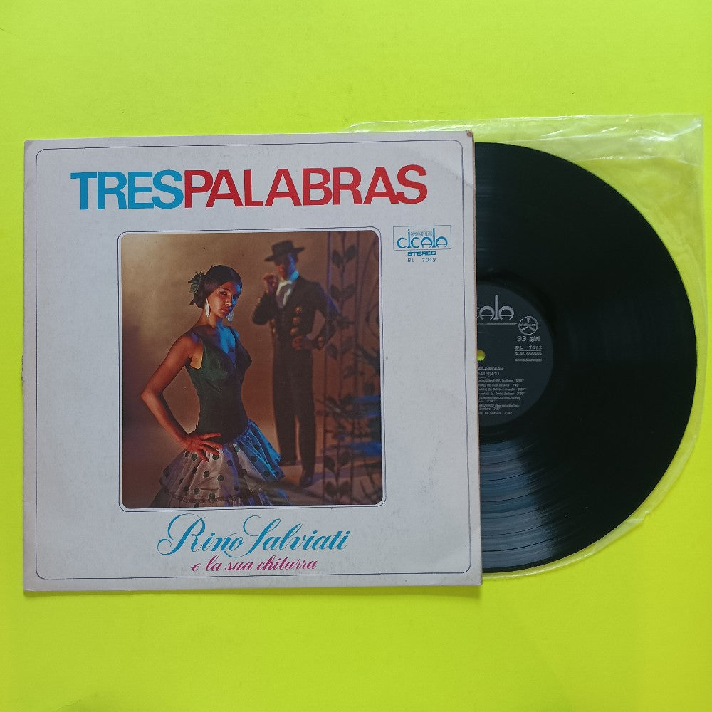 Rino Salviati AUTOGRAPHED - Tres Palabras ITALY - 1973 - BL 7012 - Used - VG++ - Vinyl