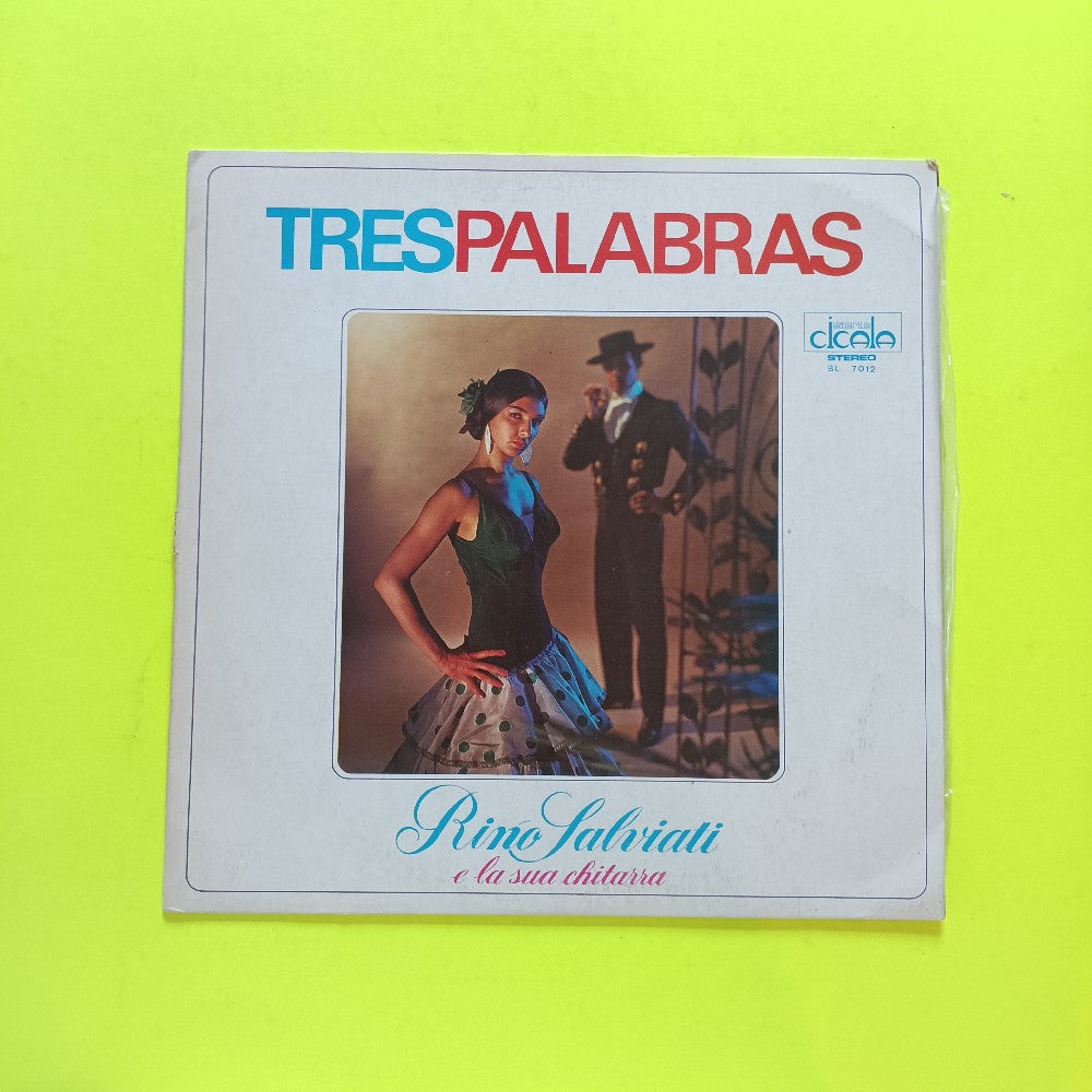 Rino Salviati AUTOGRAPHED - Tres Palabras ITALY - 1973 - BL 7012 - Used - VG++ - Vinyl