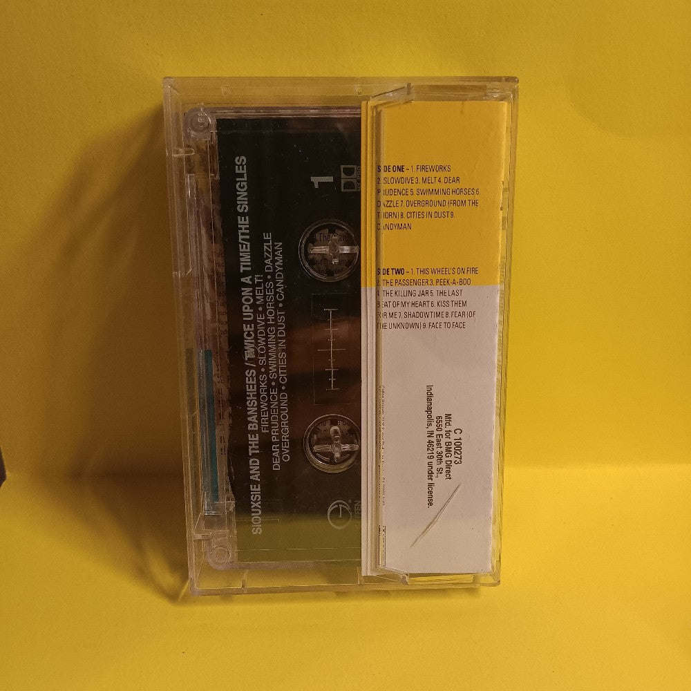 Siouxsie & The Banshees - Twice Upon A Time - The Singles CLUB - 1992 - GEFC-24492 C 100273 - Used - EX - Cassettes