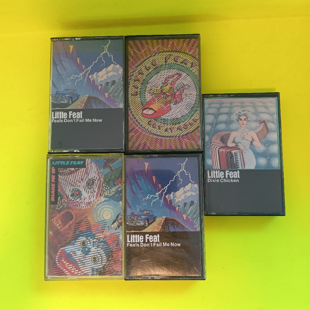 Little Feat - Lot Of 10x Cassette Tapes - Used - EX - Cassettes