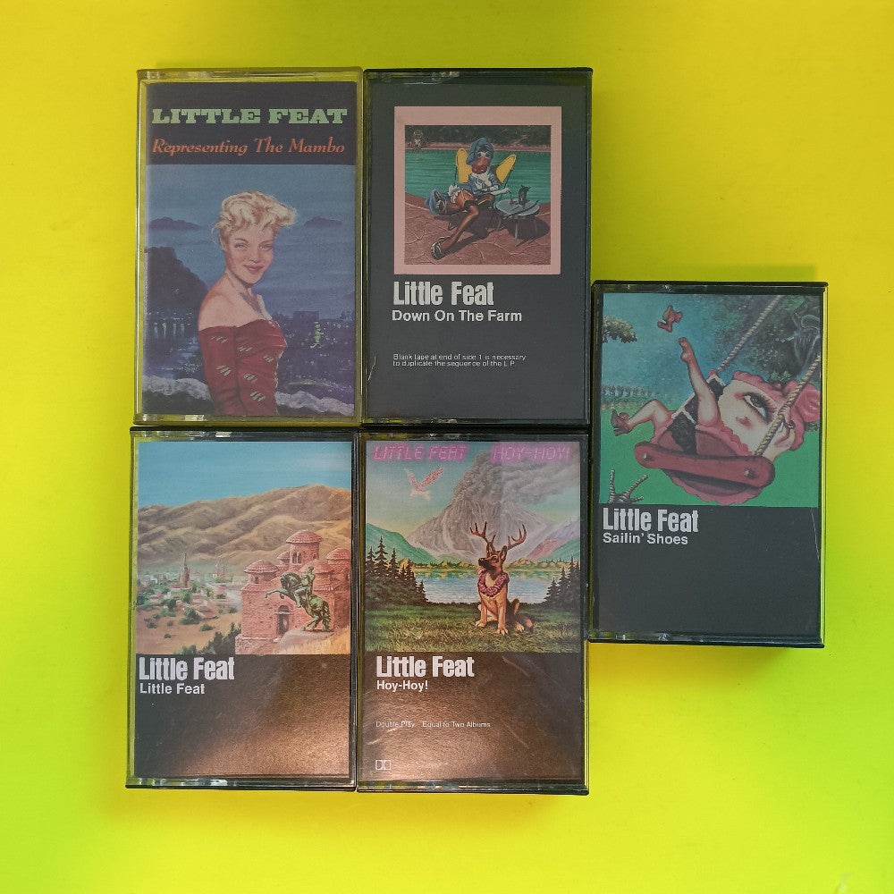 Little Feat - Lot Of 10x Cassette Tapes - Used - EX - Cassettes