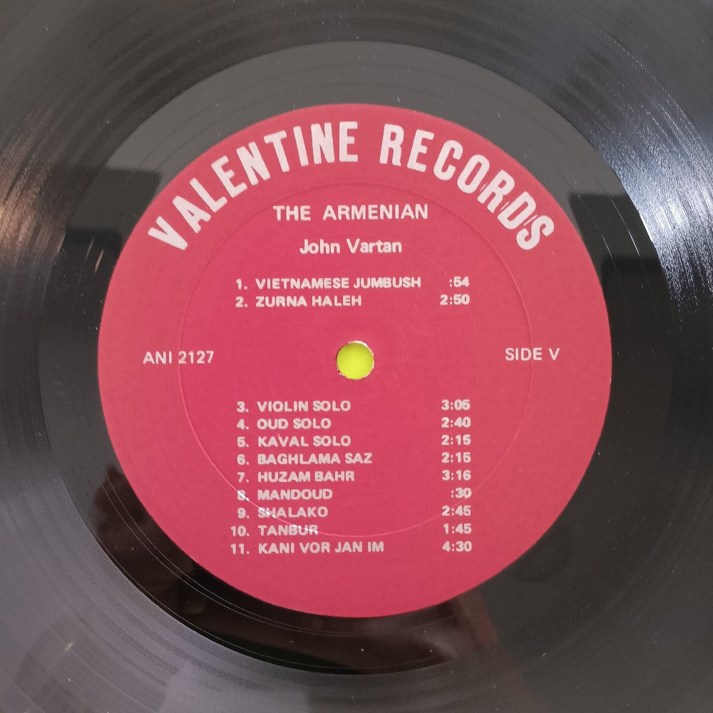 John Vartan - The Armenian - 1973 - ANI 2127 - Used - VG++ - Vinyl