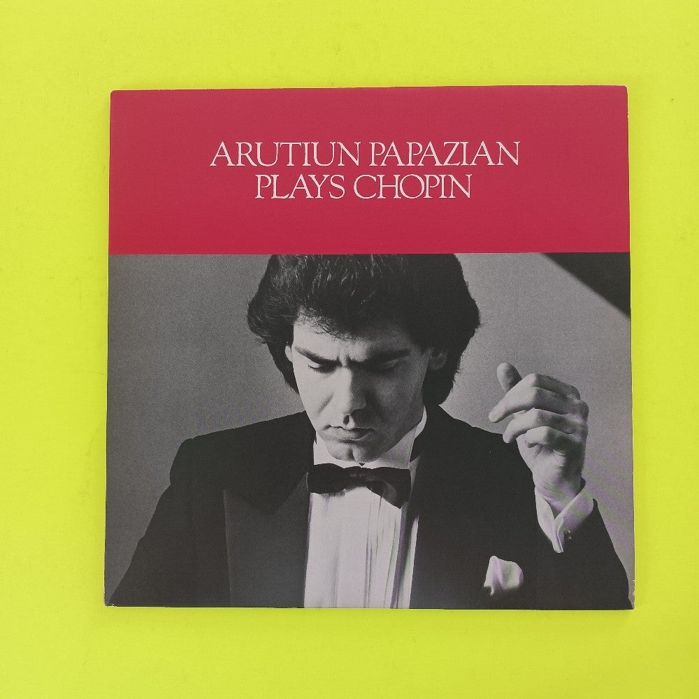 Arutiun Papazian - Plays Chopin CANADA - Art Pap-871101 - Used - VG++ - Vinyl
