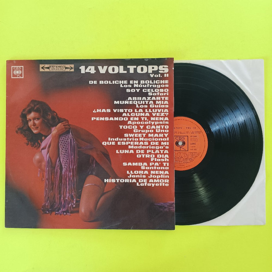 Various - 14 Voltops Vol 2 ARGENTINA - CBS 17.144 - Used - VG++ - Vinyl