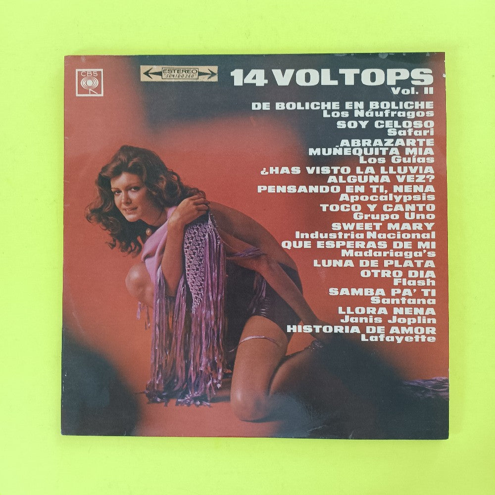 Various - 14 Voltops Vol 2 ARGENTINA - CBS 17.144 - Used - VG++ - Vinyl