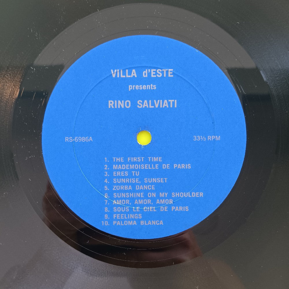 Rino Silviati AUTOGRAPHED - Village d'Este Presents ITALY - RS-6986 - Used - VG++ - Vinyl