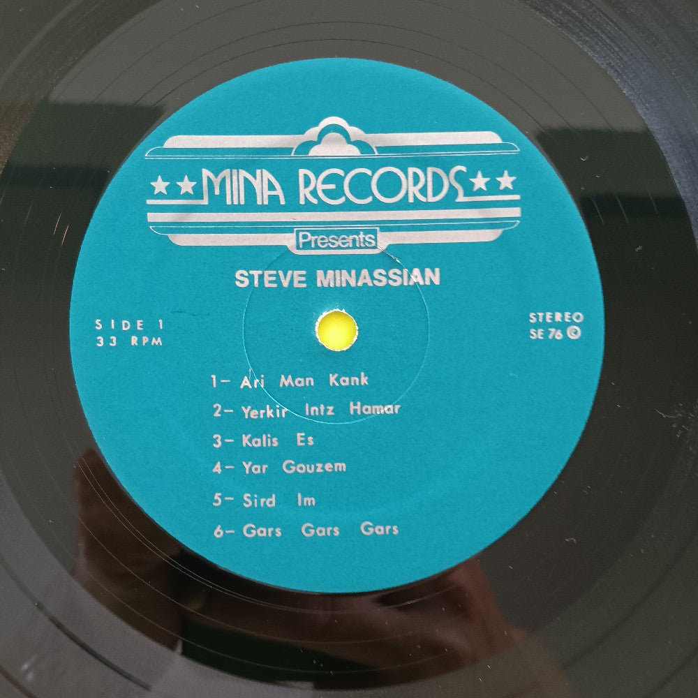 Steve Minassian - Come On Man! Jack Samsonian AUTOGRAPHED - 1976 - SE 76 - Used - VG++ - Vinyl
