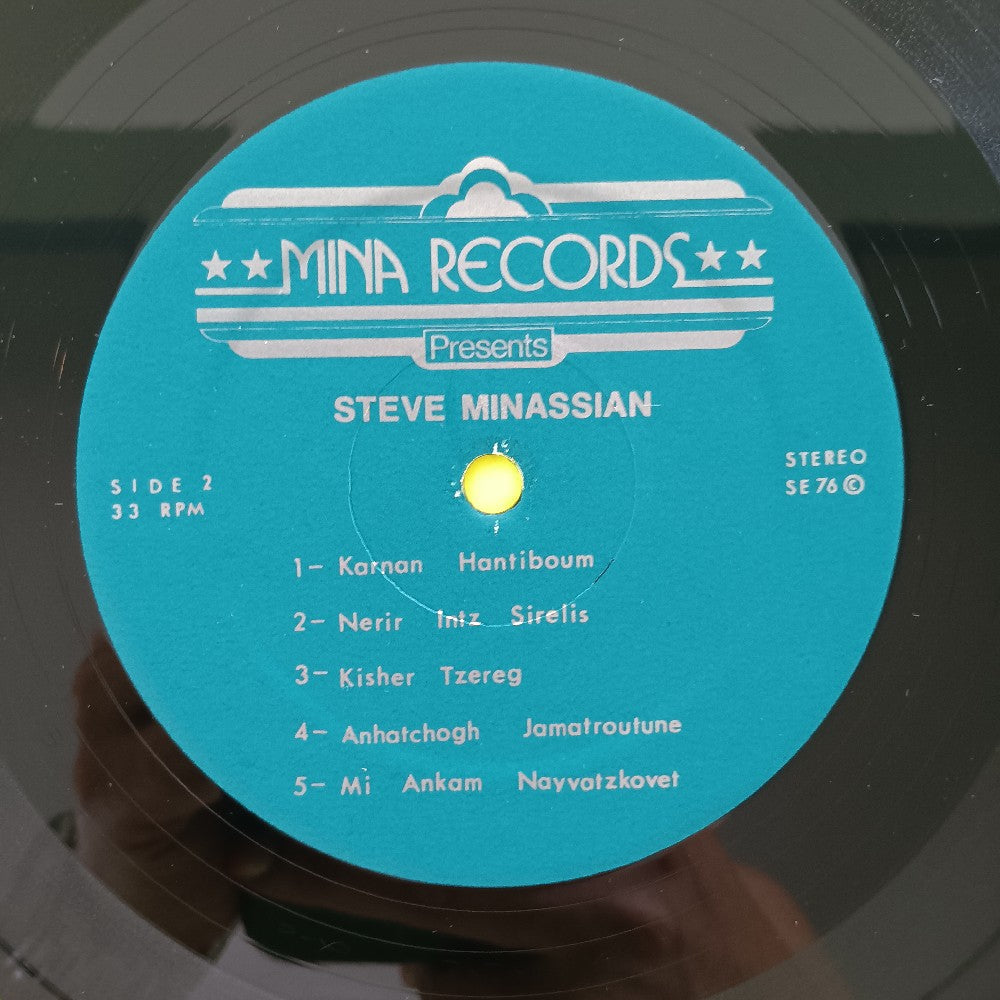Steve Minassian - Come On Man! Jack Samsonian AUTOGRAPHED - 1976 - SE 76 - Used - VG++ - Vinyl