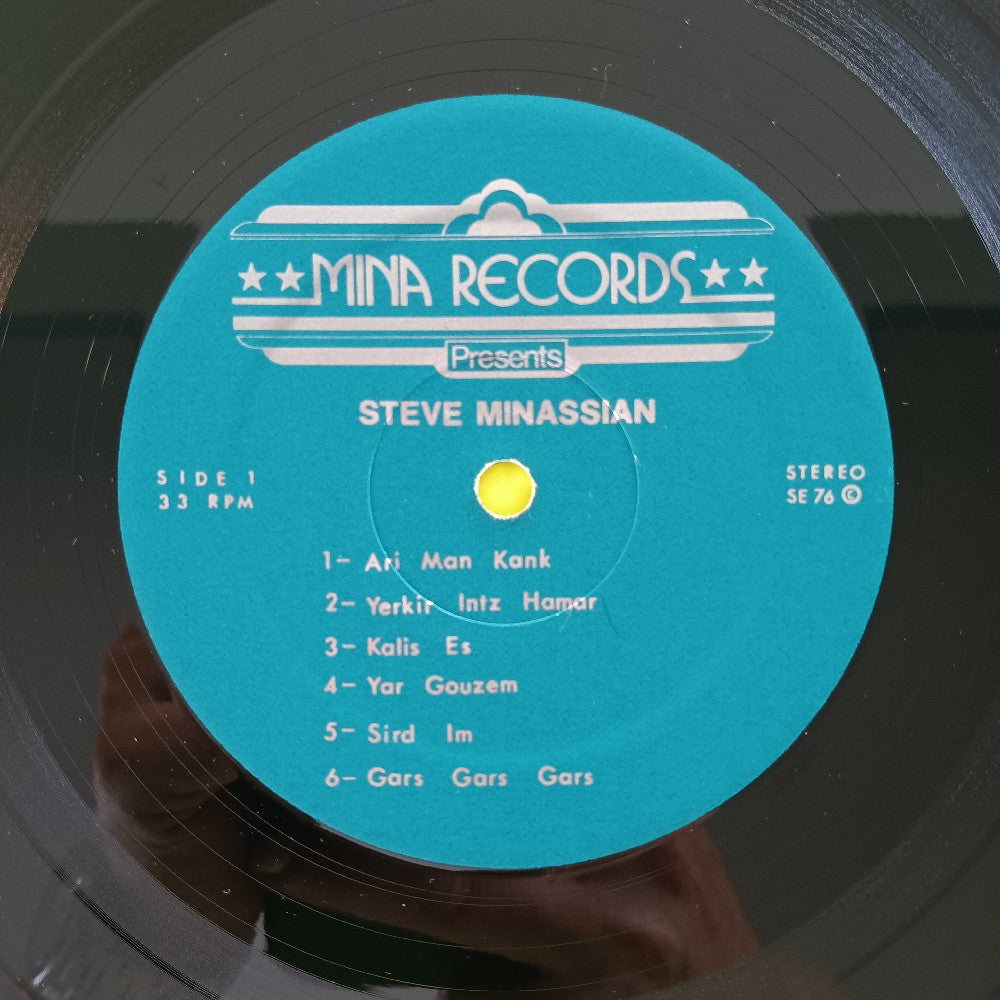 Steve Minassian - Come On Man! Jack Samsonian AUTOGRAPHED - 1976 - SE 76 - Used - VG++ - Vinyl