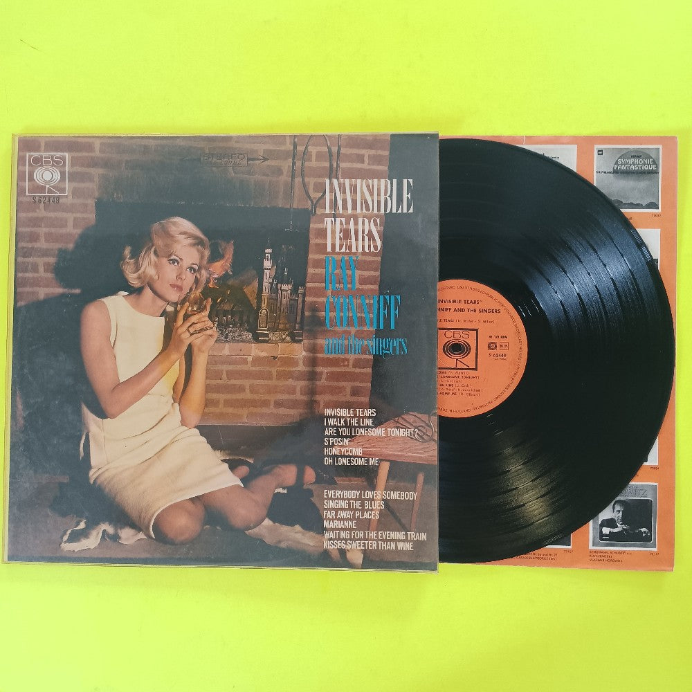 Ray Conniff & The Singers  - Invisible Tears HOLLAND - 1964 - S 62449 - Used - VG++ - Vinyl