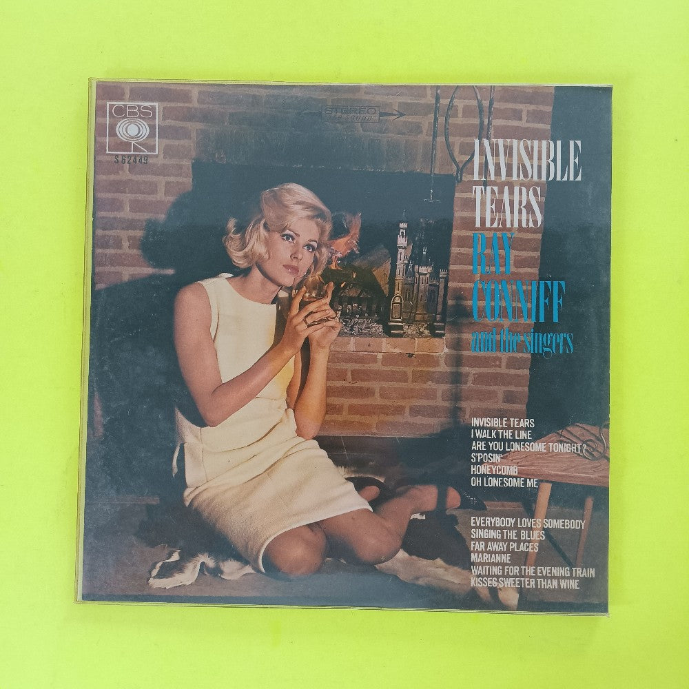 Ray Conniff & The Singers  - Invisible Tears HOLLAND - 1964 - S 62449 - Used - VG++ - Vinyl