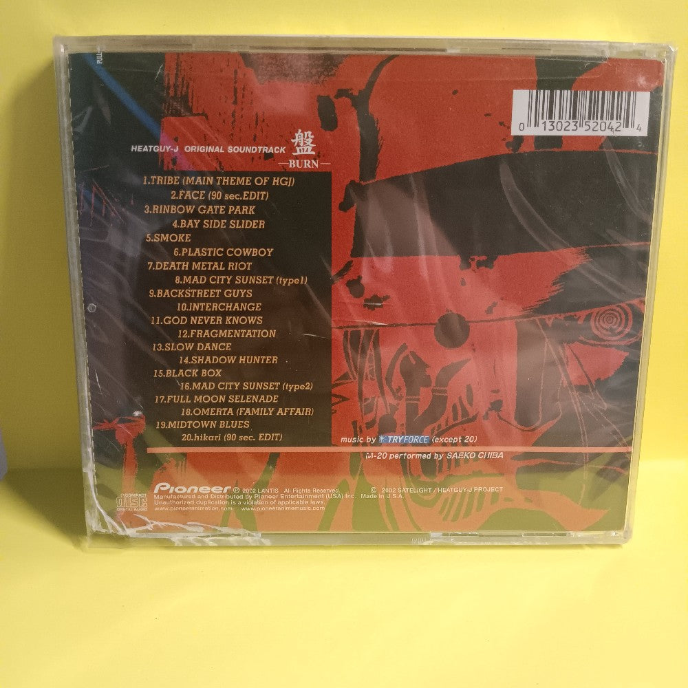Try Force - Burn Heatguy - J Original Soundtrack - 2002 - 5204-2 - New - Sealed - CDs